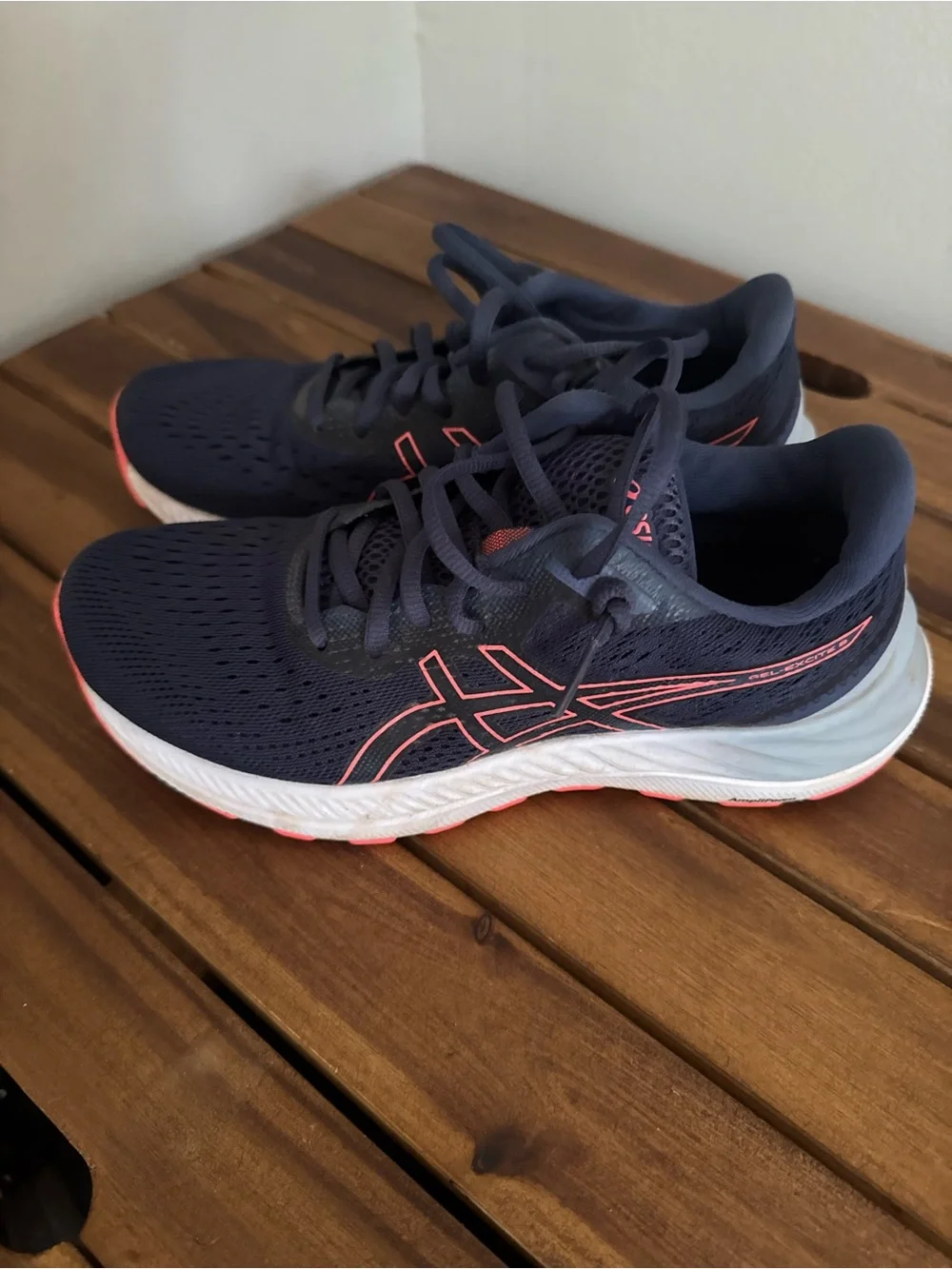 Asics GEL-Excite 8 1012A916-409 Sneaker Women's US 6.5 Blue Running Shoes - Picture 3 of 5